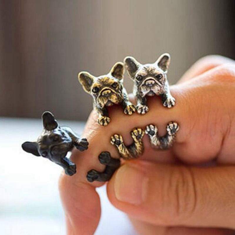 3 color open size Animal Rings